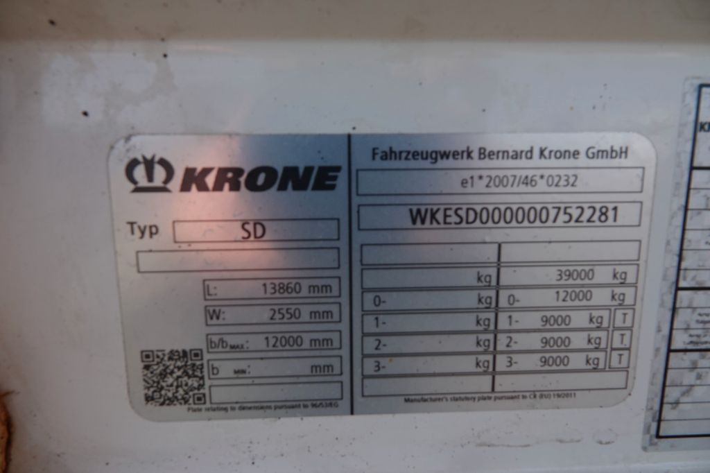 Semi-remorque rideaux coulissants Krone FIRANKA / 2017 ROK / STANDARD / OŚ PODNISZONA: photos 19