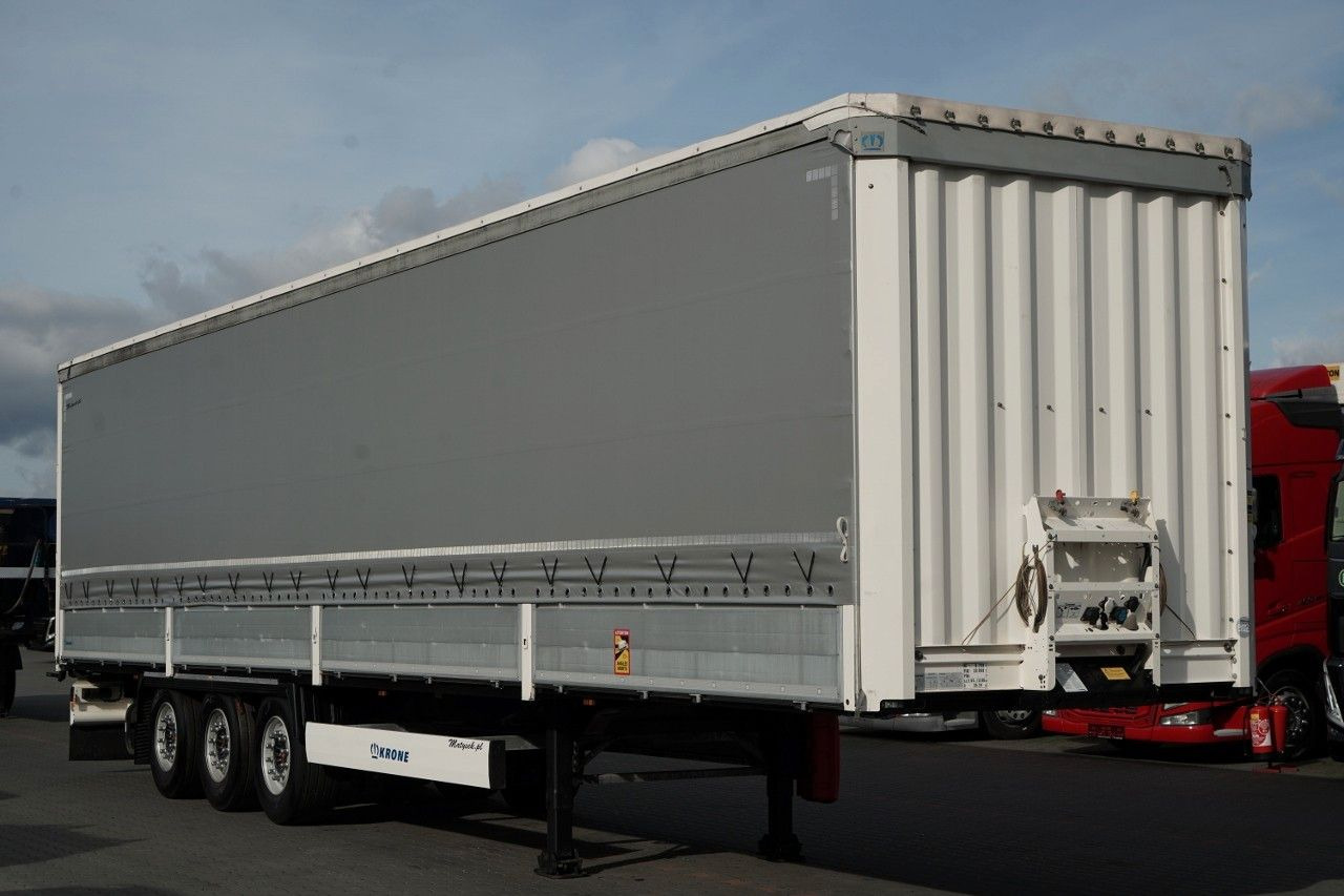 Krone FIRANKA / BURTOWA / OŚ PODNOSZONA / SAF / STANDA - Semi-remorque rideaux coulissants: photos 1 Krone FIRANKA / BURTOWA / OŚ PODNOSZONA / SAF / STANDA - Semi-remorque rideaux coulissants: photos 1