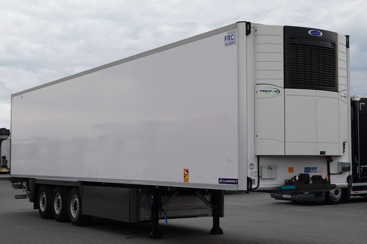 Semi-remorque frigorifique Lamberet CHŁODNIA / CARIER VECTOR 1550 / KOSZ NA PALETY: photos 1