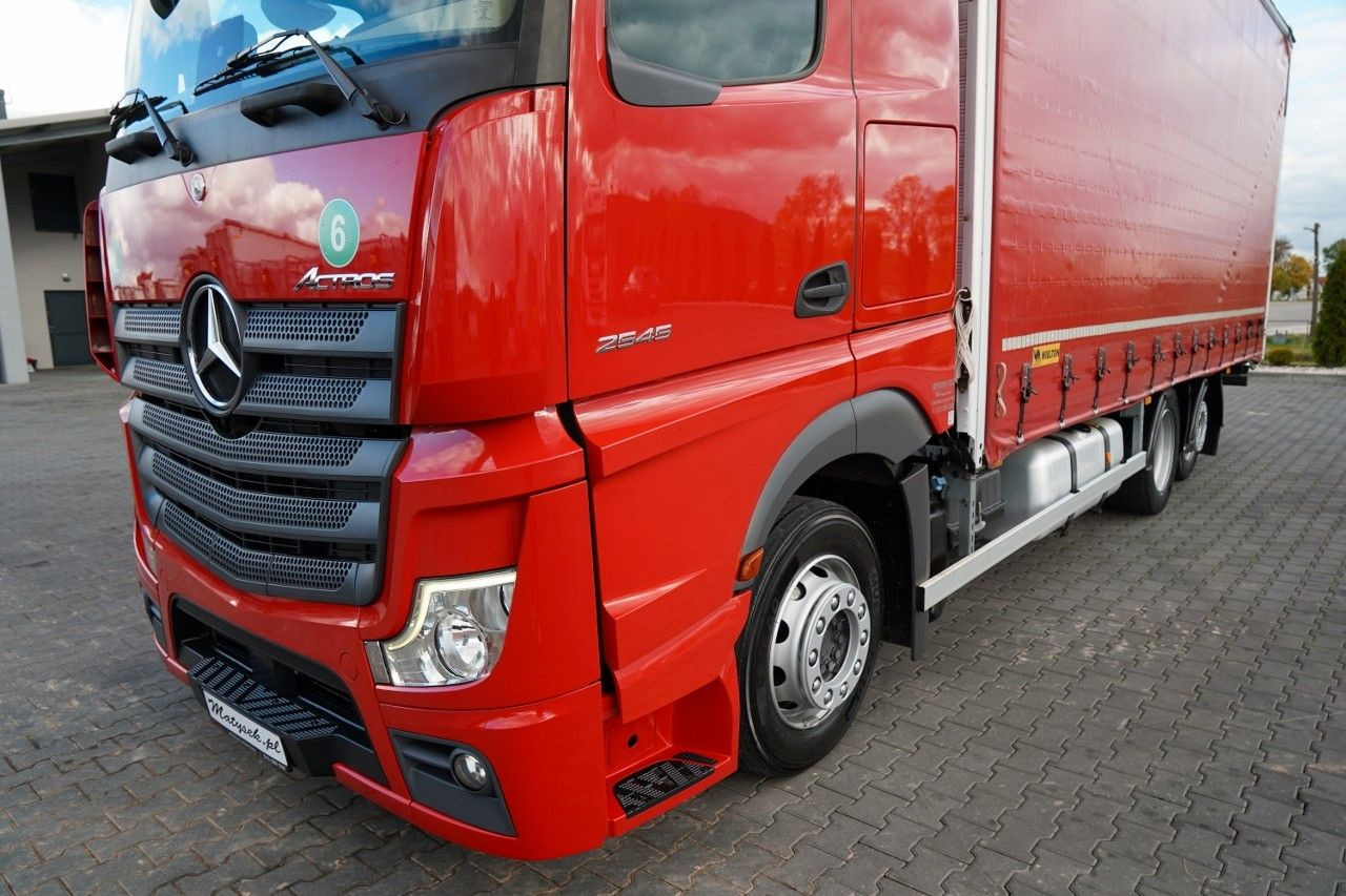 Camion à rideaux coulissants Mercedes-Benz ACTROS 2545 / SOLÓWKA / 6x2 / OŚ PODNOSZONA / B: photos 8 Camion à rideaux coulissants Mercedes-Benz ACTROS 2545 / SOLÓWKA / 6x2 / OŚ PODNOSZONA / B: photos 8
