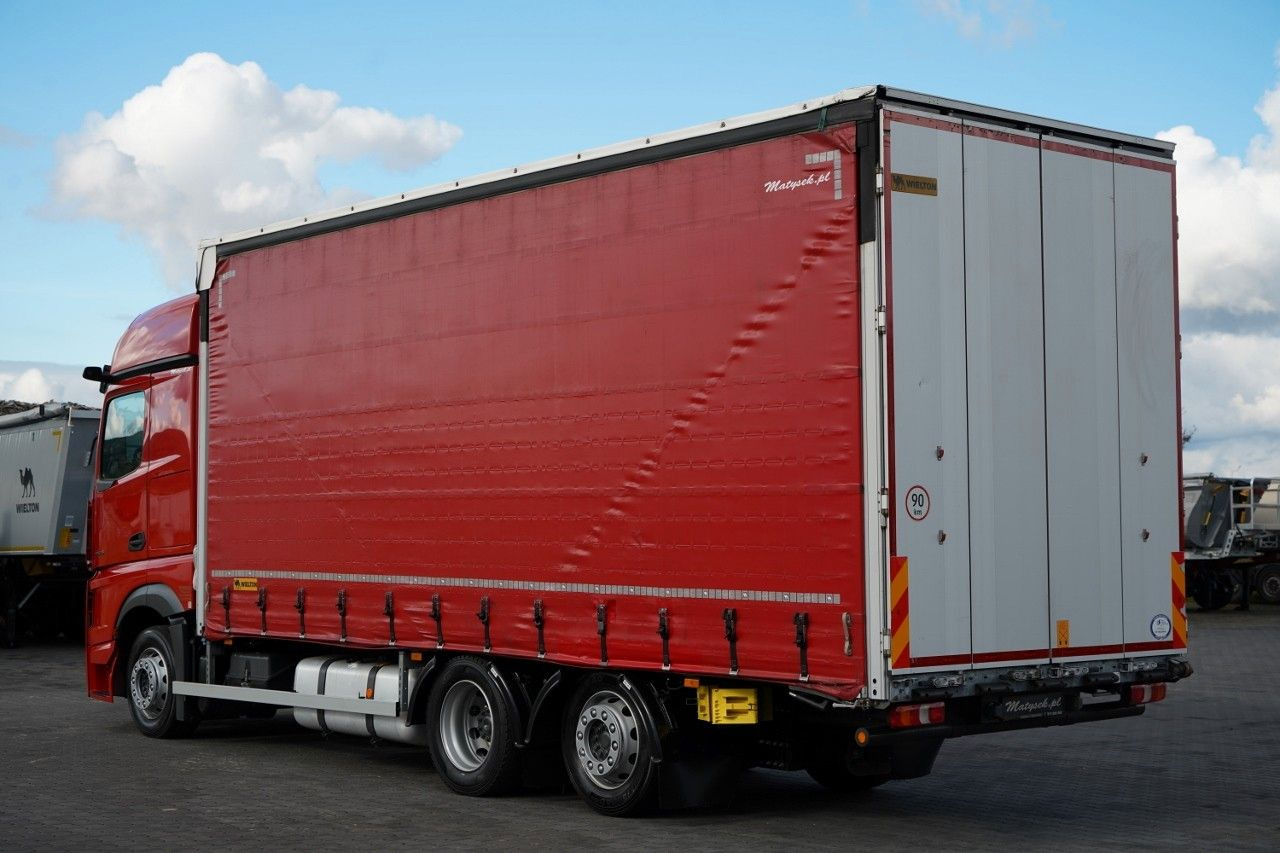 Mercedes-Benz ACTROS 2545 / SOLÓWKA / 6x2 / OŚ PODNOSZONA / B - Camion à rideaux coulissants: photos 3 Mercedes-Benz ACTROS 2545 / SOLÓWKA / 6x2 / OŚ PODNOSZONA / B - Camion à rideaux coulissants: photos 3
