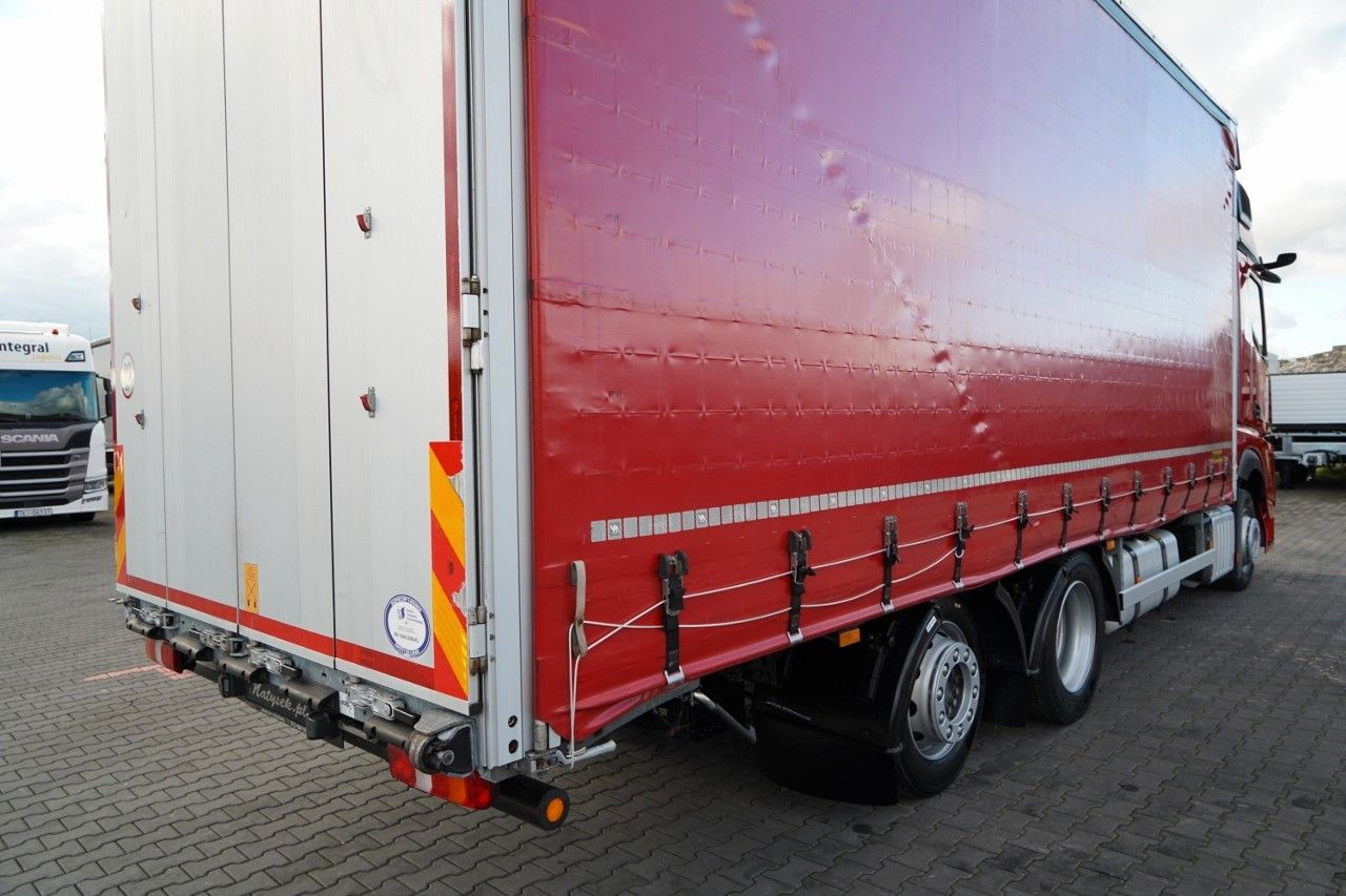 Camion à rideaux coulissants Mercedes-Benz ACTROS 2545 / SOLÓWKA / 6x2 / OŚ PODNOSZONA / B: photos 11 Camion à rideaux coulissants Mercedes-Benz ACTROS 2545 / SOLÓWKA / 6x2 / OŚ PODNOSZONA / B: photos 11