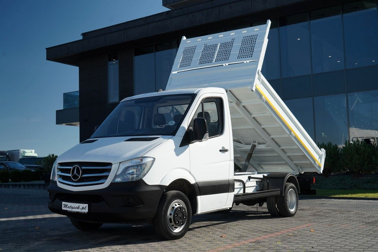 Mercedes-Benz SPRINTER / WYWROTKA - 3,5M / BLIŹNIAK / MANUAL / - Utilitaire benne: photos 1 Mercedes-Benz SPRINTER / WYWROTKA - 3,5M / BLIŹNIAK / MANUAL / - Utilitaire benne: photos 1