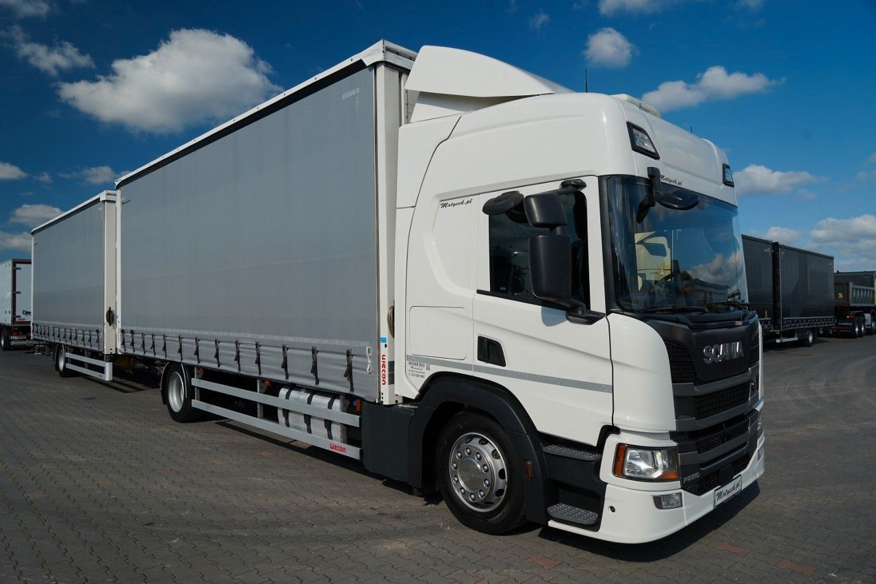 Scania P 280 / TANDEM / 4X2 / MEGA / I-PARK COOL / PRZ - Camion à rideaux coulissants: photos 2 Scania P 280 / TANDEM / 4X2 / MEGA / I-PARK COOL / PRZ - Camion à rideaux coulissants: photos 2