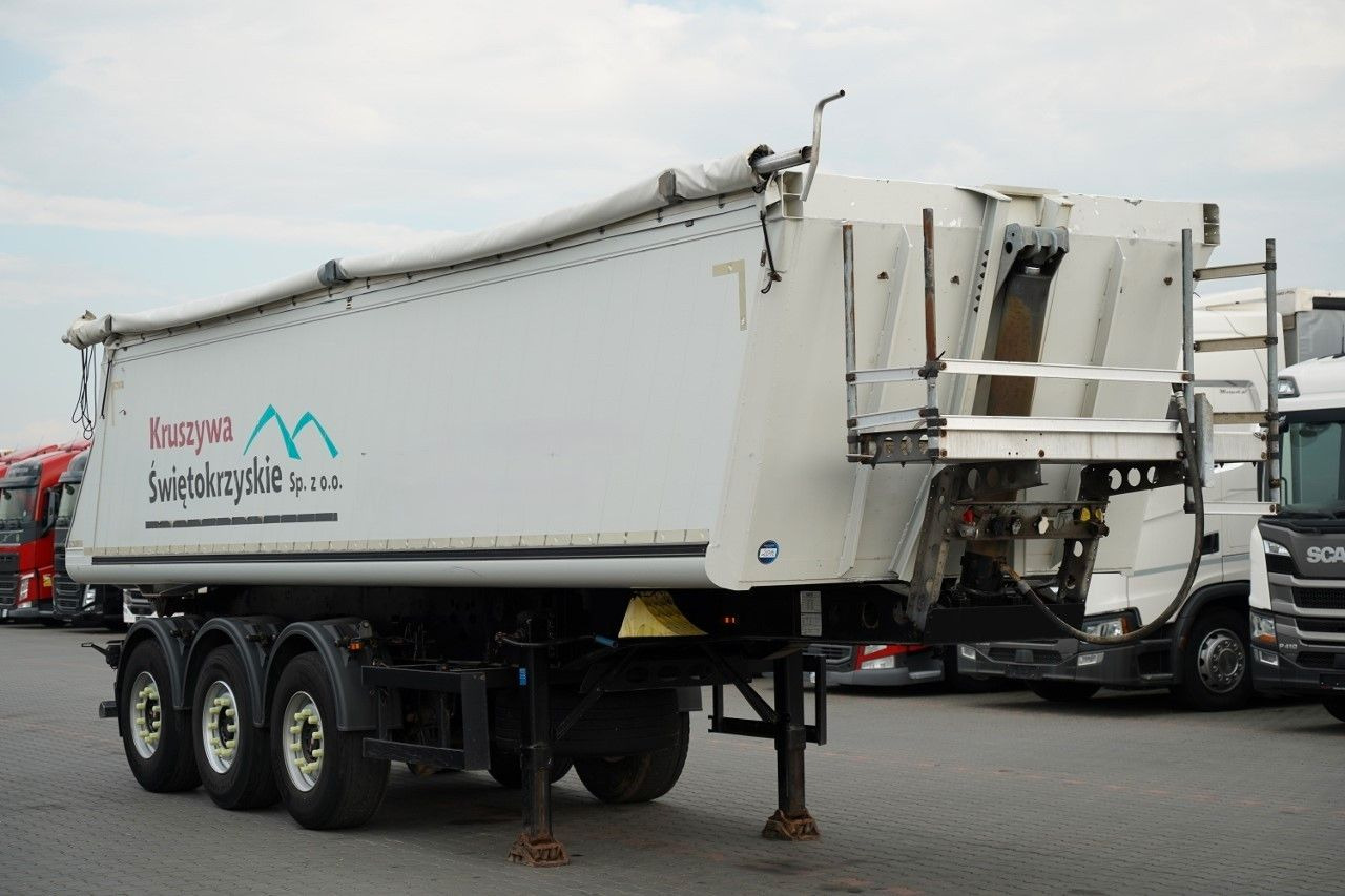 Schmitz Cargobull / WYWROTKA / ALUMINIOWA / OŚ PODNOSZONA / OSIE - Semi-remorque benne: photos 1 Schmitz Cargobull / WYWROTKA / ALUMINIOWA / OŚ PODNOSZONA / OSIE - Semi-remorque benne: photos 1