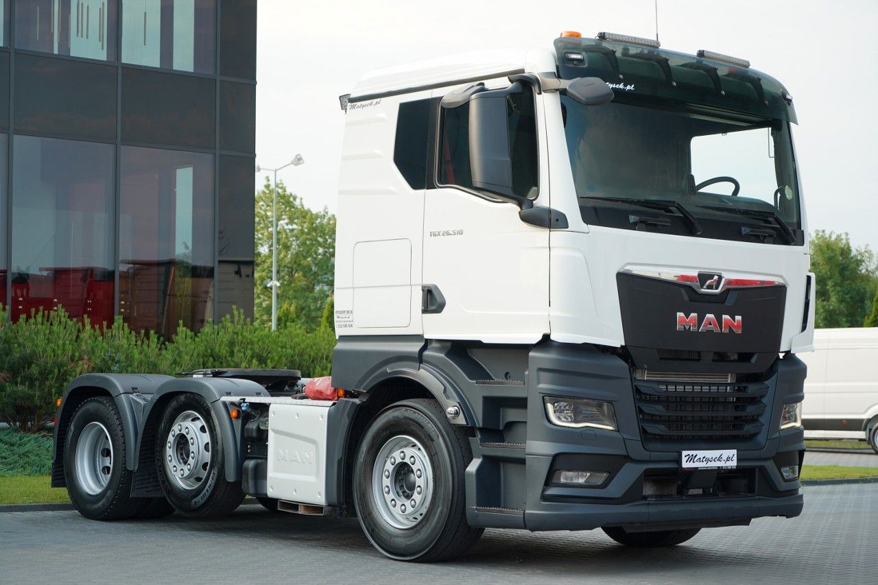 MAN TGX 26.510 / 6x2 / PUSHER / Oś Skrętna i Podnosz - Tracteur routier: photos 2 MAN TGX 26.510 / 6x2 / PUSHER / Oś Skrętna i Podnosz - Tracteur routier: photos 2
