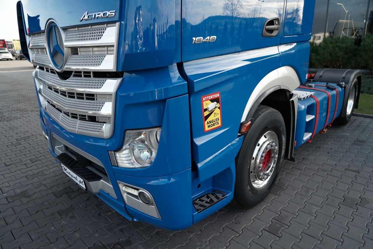 Tracteur routier Mercedes-Benz ACTROS 1848 / STREAM SPACE / 2019 / ALUFELGI: photos 11 Tracteur routier Mercedes-Benz ACTROS 1848 / STREAM SPACE / 2019 / ALUFELGI: photos 11