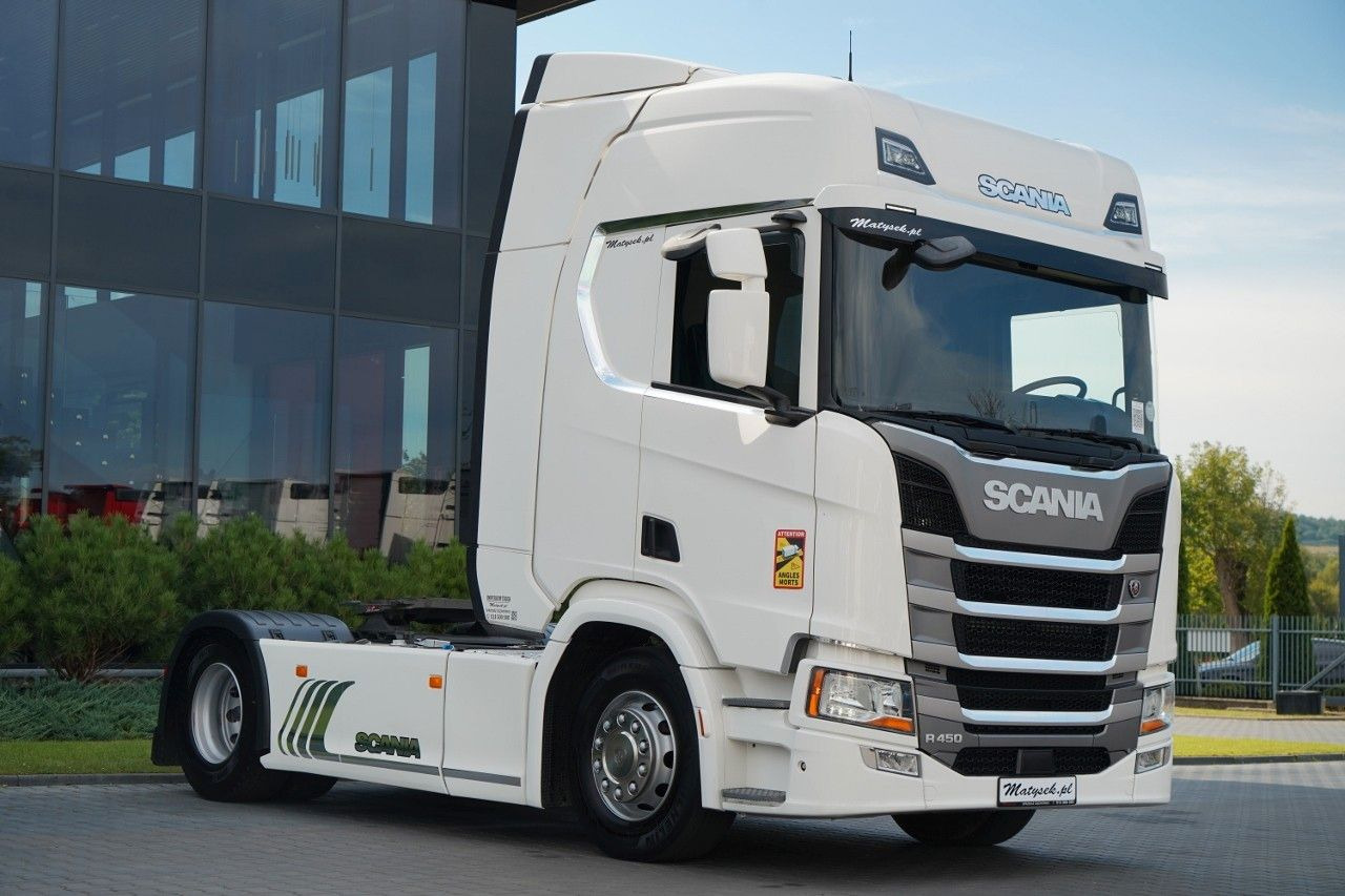 Scania R 450 / RETARDER / I-PARK COOL / OPONY 100 % / - Tracteur routier: photos 1 Scania R 450 / RETARDER / I-PARK COOL / OPONY 100 % / - Tracteur routier: photos 1