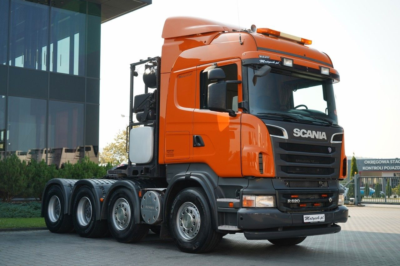 Scania R 620 / HYDRAULIKA / 8X4 / DMC: 150 000 KG / SI - Tracteur routier: photos 1 Scania R 620 / HYDRAULIKA / 8X4 / DMC: 150 000 KG / SI - Tracteur routier: photos 1