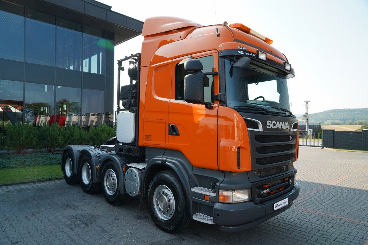 Scania R 620 / HYDRAULIKA / 8X4 / DMC: 150 000 KG / SI - Tracteur routier: photos 2 Scania R 620 / HYDRAULIKA / 8X4 / DMC: 150 000 KG / SI - Tracteur routier: photos 2