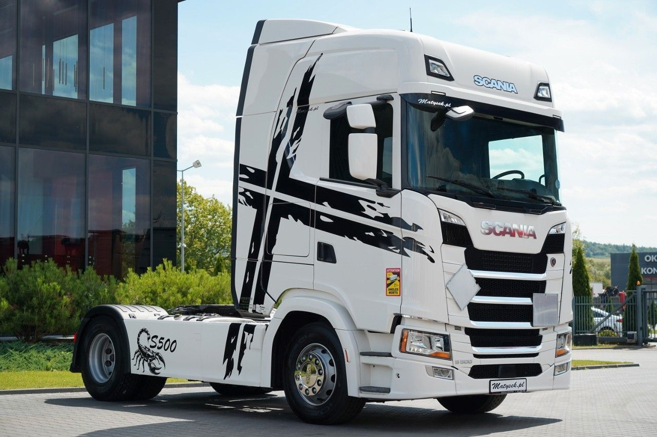 Scania S 500 / RETARDER / FULL AIRMATIC / OPONY 100% / - Tracteur routier: photos 1 Scania S 500 / RETARDER / FULL AIRMATIC / OPONY 100% / - Tracteur routier: photos 1