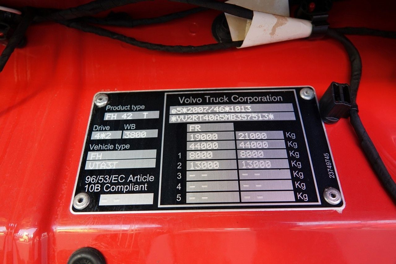 Tracteur routier Volvo FH 500 / I-SAVE / XXL / I-PARK COOL / NOWY MODE Volvo FH 500 / I-SAVE / XXL / I-PARK COOL / NOWY MODE: photos 18