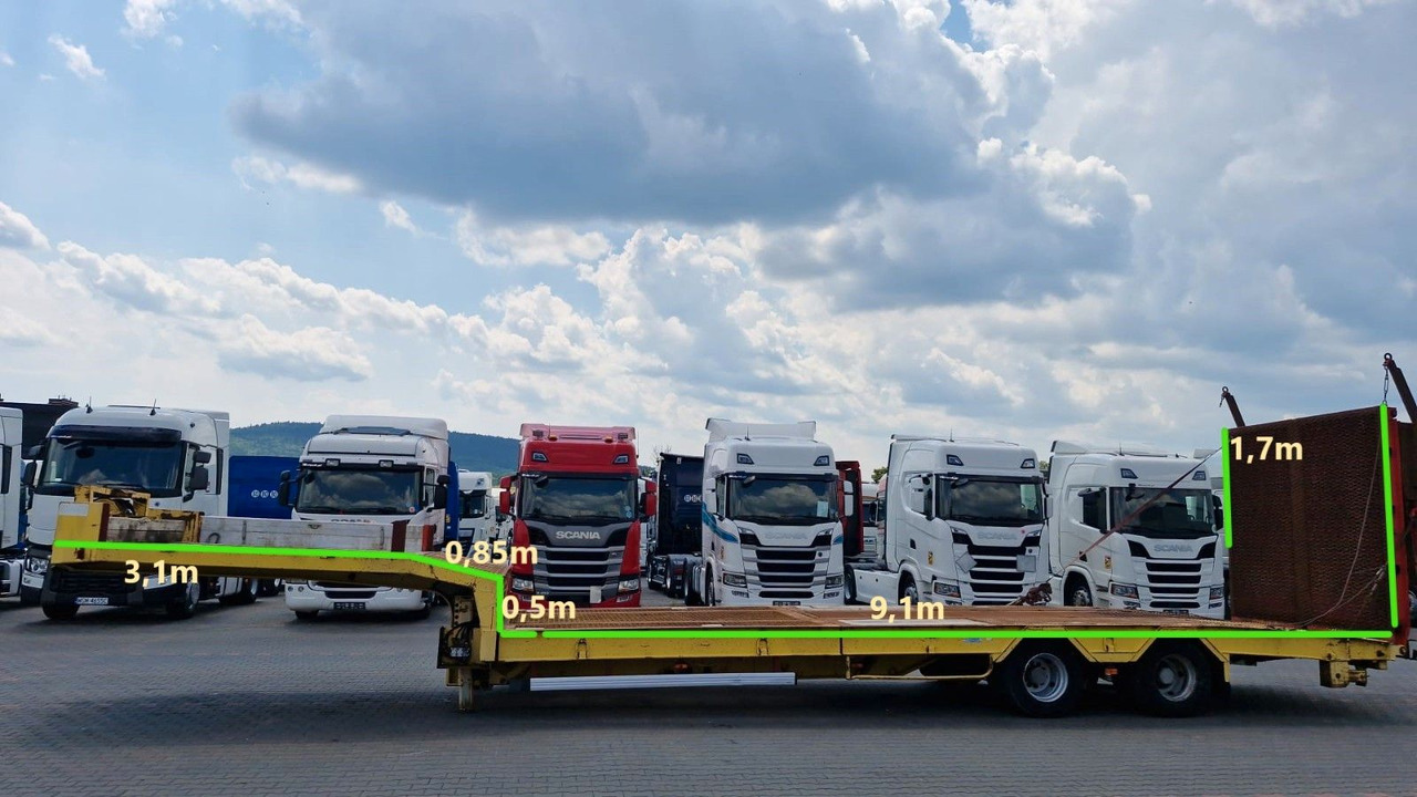 VEREM / NACZEPA LAWETA / NISKOPODWOZIOWA / 13.M - Semi-remorque surbaissé: photos 2 VEREM / NACZEPA LAWETA / NISKOPODWOZIOWA / 13.M - Semi-remorque surbaissé: photos 2