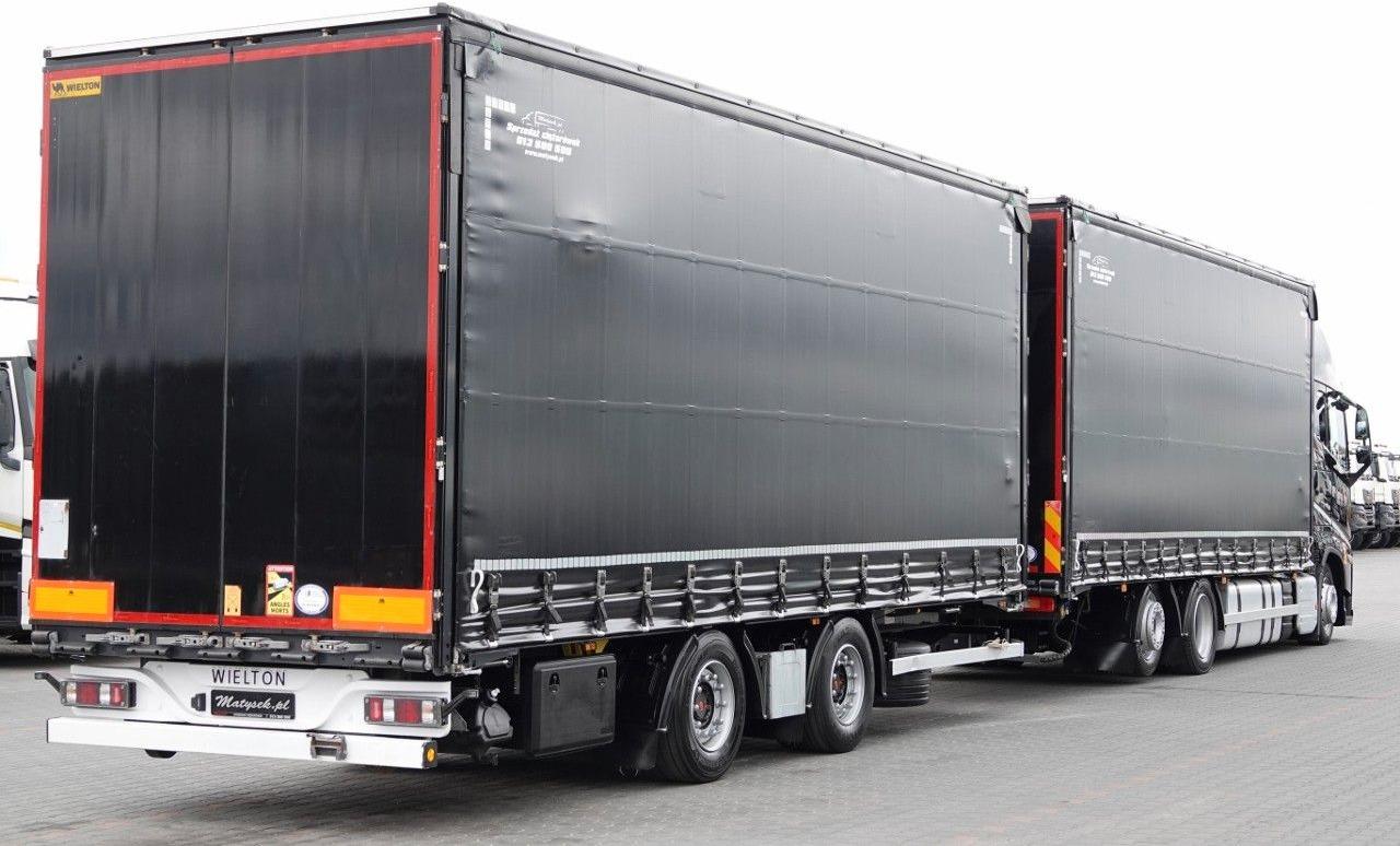Volvo FH 460 / I-SAVE / XXL / ZESTAW TANDEM PRZEJAZDOW - Camion à rideaux coulissants: photos 3 Volvo FH 460 / I-SAVE / XXL / ZESTAW TANDEM PRZEJAZDOW - Camion à rideaux coulissants: photos 3