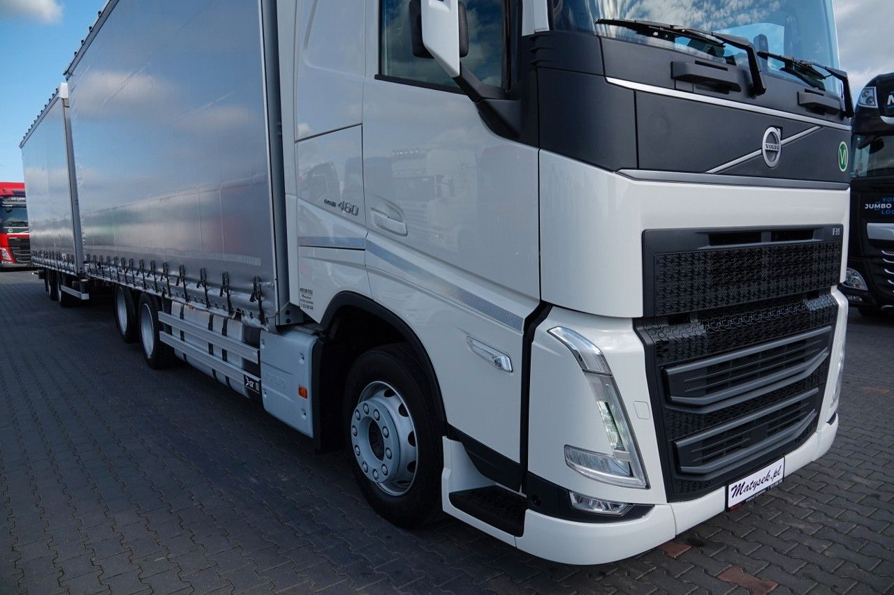 Volvo FH 460 / ZESTAW TANDEM / 120 M3 / CAŁY NA PODUS - Camion à rideaux coulissants: photos 5 Volvo FH 460 / ZESTAW TANDEM / 120 M3 / CAŁY NA PODUS - Camion à rideaux coulissants: photos 5