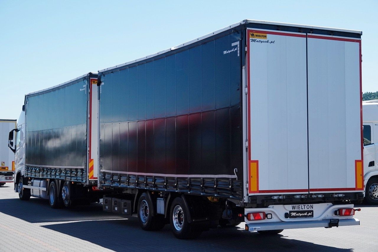 Volvo FH 460 / ZESTAW TANDEM / 120 M3 / FULL AIRMATIC - Camion à rideaux coulissants: photos 3 Volvo FH 460 / ZESTAW TANDEM / 120 M3 / FULL AIRMATIC - Camion à rideaux coulissants: photos 3