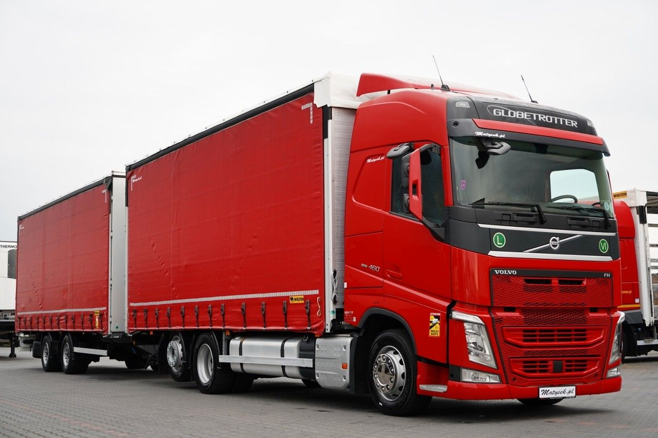 Volvo FH 460 / ZESTAW TANDEM / 120 M3 / PRZEJAZDOWY / - Camion à rideaux coulissants: photos 4 Volvo FH 460 / ZESTAW TANDEM / 120 M3 / PRZEJAZDOWY / - Camion à rideaux coulissants: photos 4