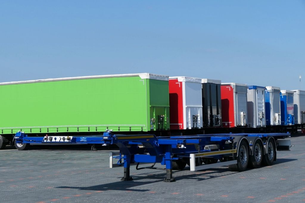 Wielton CHASISS / FOR CONTAINERS / LIFTED AXLE / SAF / - Semi-remorque porte-conteneur/ Caisse mobile: photos 2 Wielton CHASISS / FOR CONTAINERS / LIFTED AXLE / SAF / - Semi-remorque porte-conteneur/ Caisse mobile: photos 2