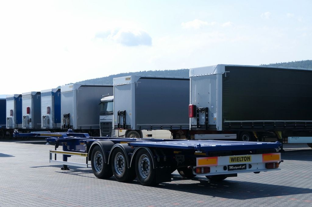 Wielton CHASISS / FOR CONTAINERS / LIFTED AXLE / SAF / - Semi-remorque porte-conteneur/ Caisse mobile: photos 5 Wielton CHASISS / FOR CONTAINERS / LIFTED AXLE / SAF / - Semi-remorque porte-conteneur/ Caisse mobile: photos 5