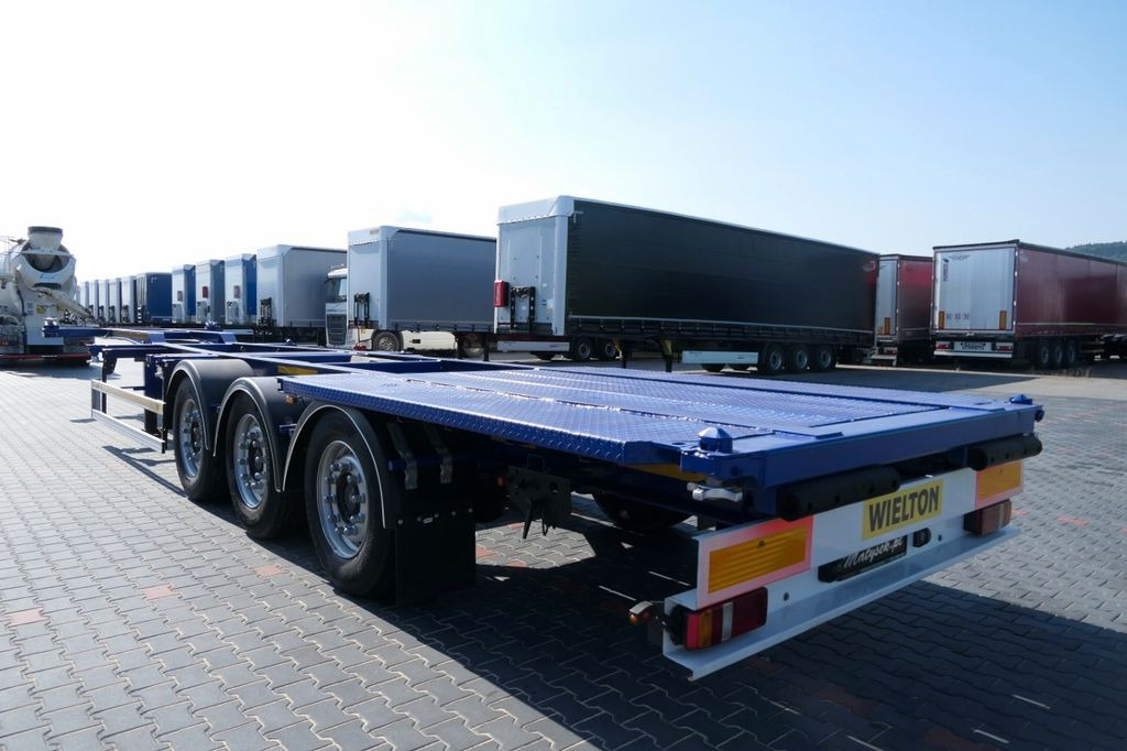 Wielton CHASISS / FOR CONTAINERS / LIFTED AXLE / SAF / - Semi-remorque porte-conteneur/ Caisse mobile: photos 4 Wielton CHASISS / FOR CONTAINERS / LIFTED AXLE / SAF / - Semi-remorque porte-conteneur/ Caisse mobile: photos 4