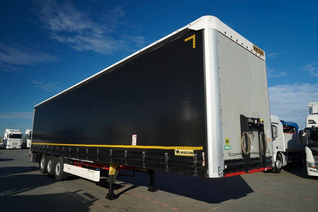 Wielton FIRANKA STANDARD / MULDA DO STALI - 9 M / OŚ POD - Semi-remorque rideaux coulissants: photos 2 Wielton FIRANKA STANDARD / MULDA DO STALI - 9 M / OŚ POD - Semi-remorque rideaux coulissants: photos 2