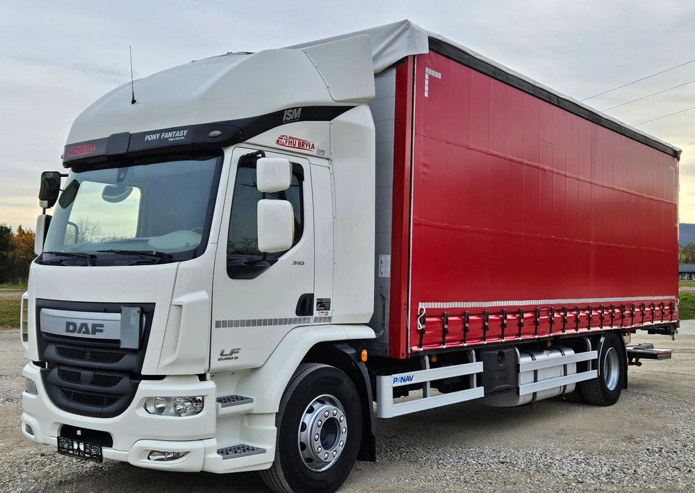 DAF LF 310/WINDA/FIRANKA/NOWE TURBO/NOWE SPRZĘGŁO/EURO 6/SPROWADZONY/20PALET/ŁADOWNOSC 10TON - Camion à rideaux coulissants: photos 1 DAF LF 310/WINDA/FIRANKA/NOWE TURBO/NOWE SPRZĘGŁO/EURO 6/SPROWADZONY/20PALET/ŁADOWNOSC 10TON - Camion à rideaux coulissants: photos 1
