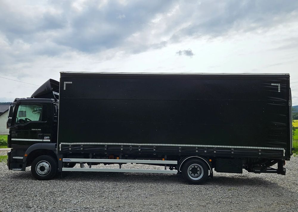 Camion à rideaux coulissants MAN TGM 12.290/15.290/E6/FIRANKA/BOCZNE DRZWI/BURTO-FIRANKA/18PALET/WINDA/NISKI PRZEBIEG/2018/CAŁY NA PODUSZKACH/SERWISOWANY: photos 14