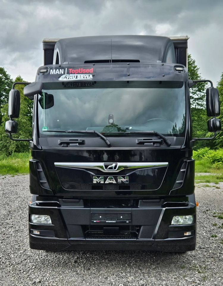 Camion à rideaux coulissants MAN TGM 12.290/15.290/E6/FIRANKA/BOCZNE DRZWI/BURTO-FIRANKA/18PALET/WINDA/NISKI PRZEBIEG/2018/CAŁY NA PODUSZKACH/SERWISOWANY: photos 7
