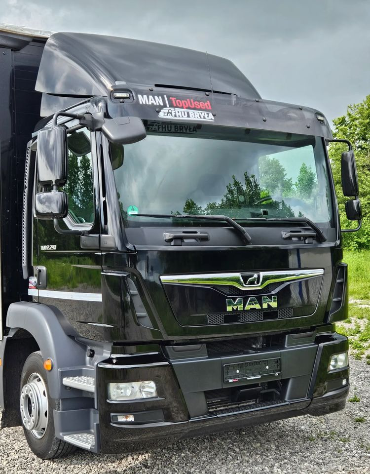 Camion à rideaux coulissants MAN TGM 12.290/15.290/E6/FIRANKA/BOCZNE DRZWI/BURTO-FIRANKA/18PALET/WINDA/NISKI PRZEBIEG/2018/CAŁY NA PODUSZKACH/SERWISOWANY: photos 8