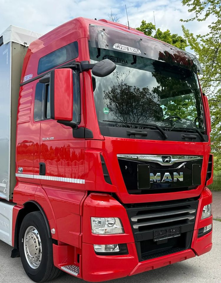 MAN TGX 26.500 / LIFT / 6X2 / KLIMA POSTOJOWA / 18PALET / E6 / FIRANKA / 18 TON ŁADOWNOŚĆ / WINDA / NISKI PRZEBIEG / JEDEN WŁAŚCICIEL / PODWIESZANA OŚ - Camion à rideaux coulissants: photos 5 MAN TGX 26.500 / LIFT / 6X2 / KLIMA POSTOJOWA / 18PALET / E6 / FIRANKA / 18 TON ŁADOWNOŚĆ / WINDA / NISKI PRZEBIEG / JEDEN WŁAŚCICIEL / PODWIESZANA OŚ - Camion à rideaux coulissants: photos 5