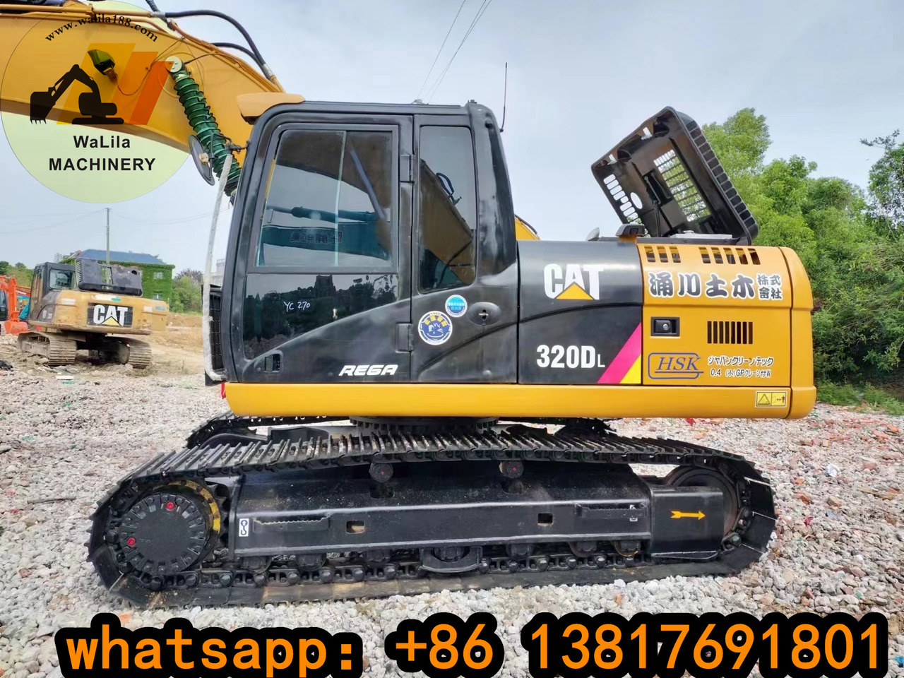 CAT 320 D L CAT320D - Mini pelle: photos 2 CAT 320 D L CAT320D - Mini pelle: photos 2