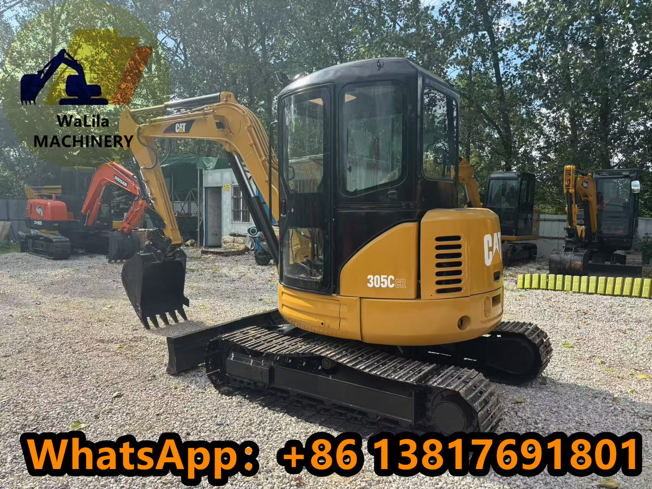 CATERPILLAR 305CCR - Mini pelle: photos 2 CATERPILLAR 305CCR - Mini pelle: photos 2