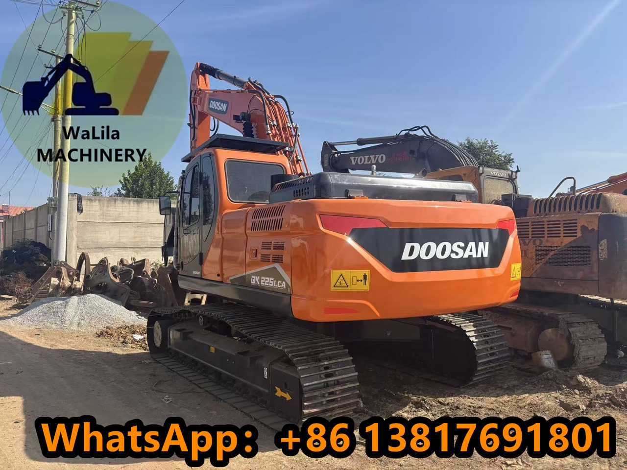 DOOSAN DX225LCA - Pelle sur chenille: photos 1 DOOSAN DX225LCA - Pelle sur chenille: photos 1