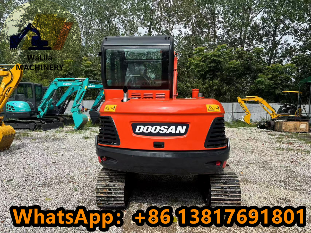 DOOSAN DX60-9 - Mini pelle: photos 3 DOOSAN DX60-9 - Mini pelle: photos 3