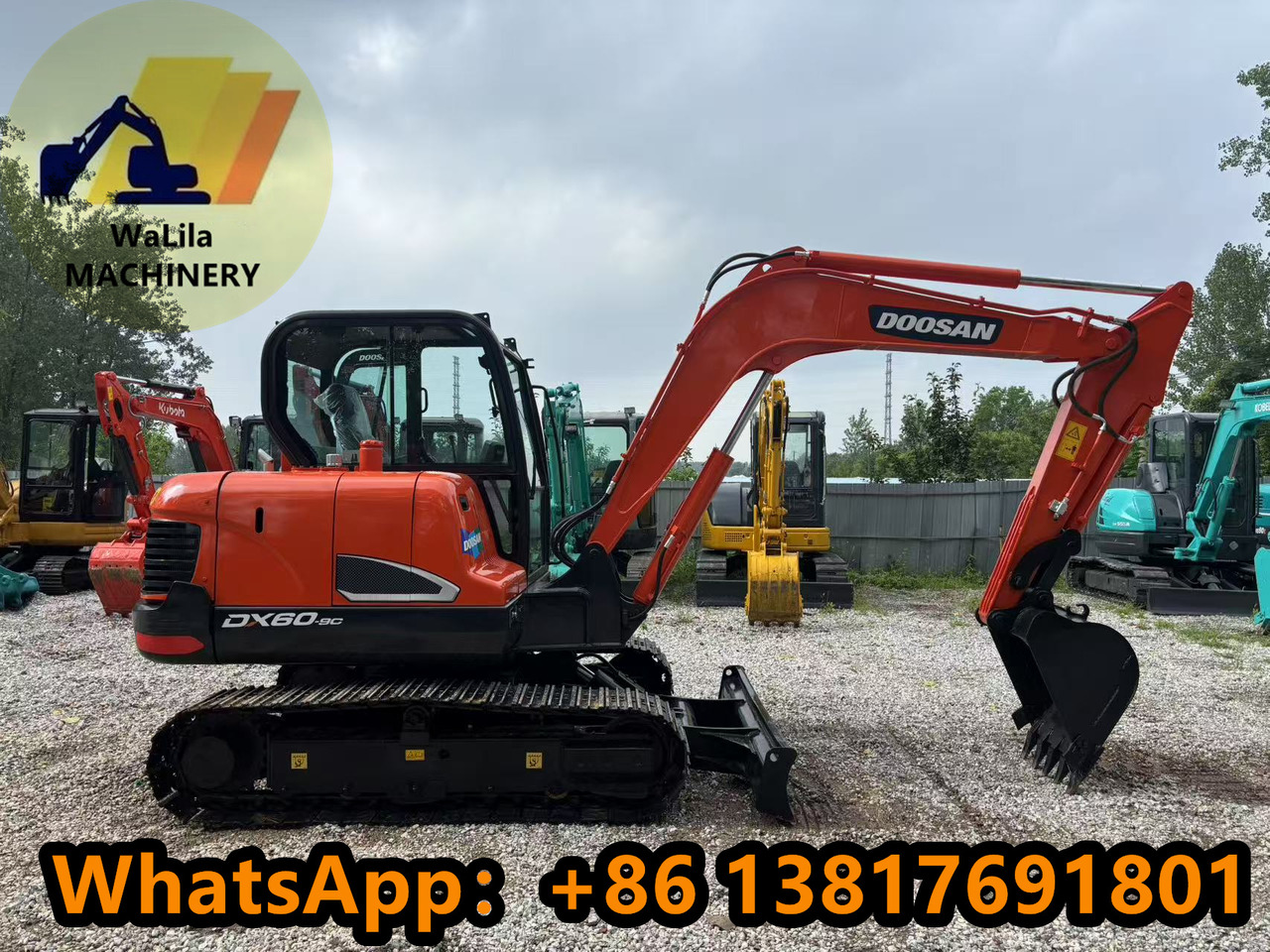 Doosan DX 60 - Mini pelle: photos 1 Doosan DX 60 - Mini pelle: photos 1