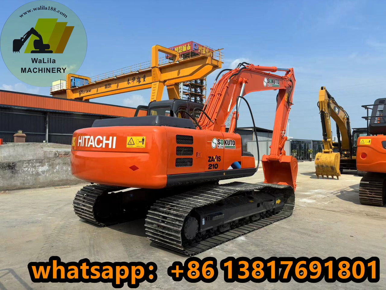 HITACHI ZX210 - Pelle sur chenille: photos 2 HITACHI ZX210 - Pelle sur chenille: photos 2