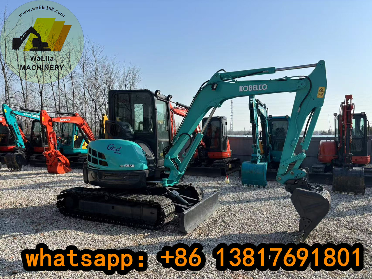 KOBELCO sk55 - Mini pelle: photos 2 KOBELCO sk55 - Mini pelle: photos 2