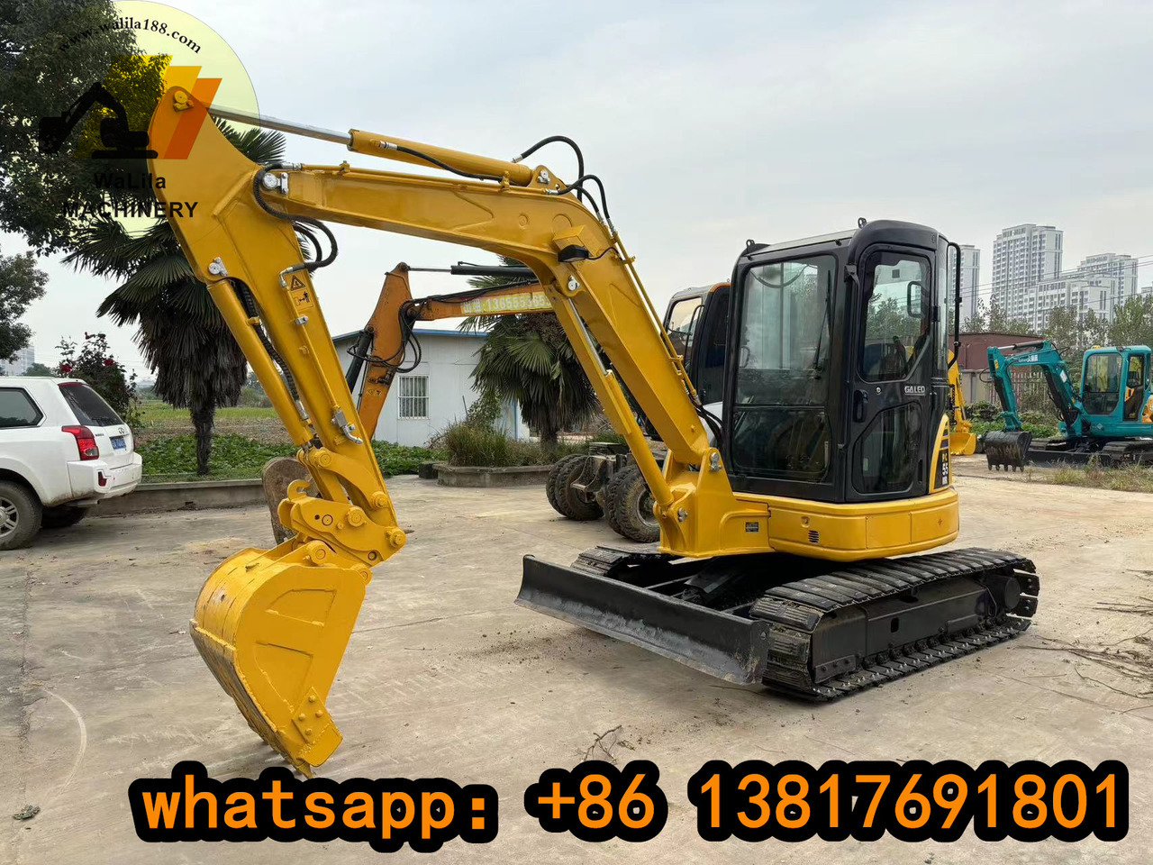 KOMATSU PC 55 MR-3 - Mini pelle: photos 3 KOMATSU PC 55 MR-3 - Mini pelle: photos 3