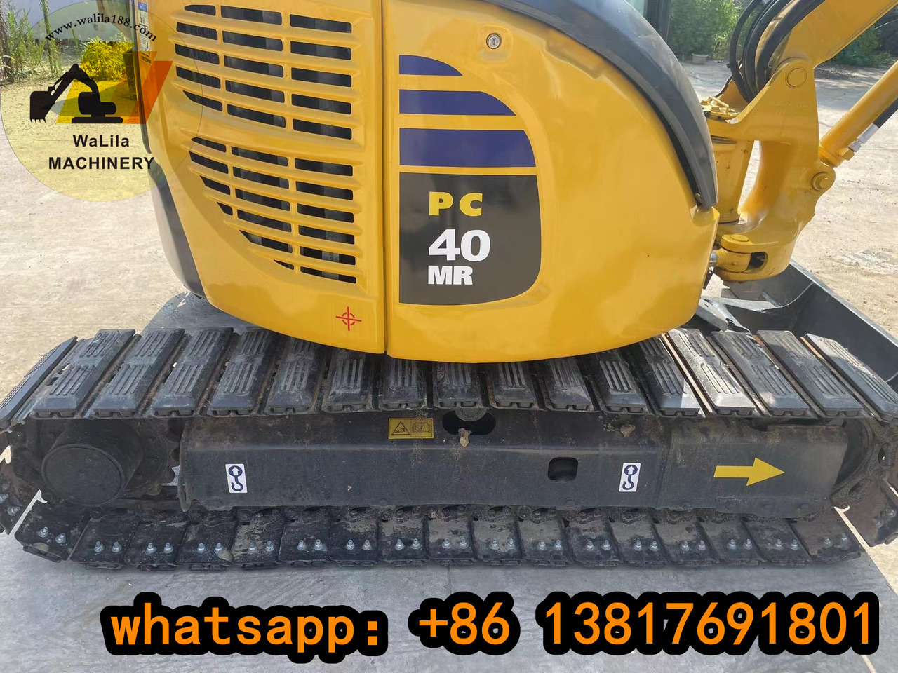 Mini pelle KOMATSU PC40MR: photos 8