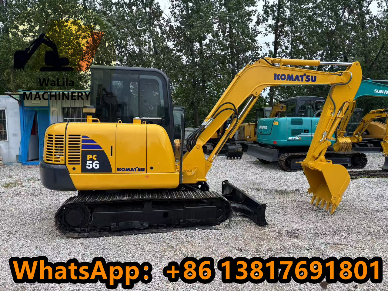 KOMATSU PC56 - Mini pelle: photos 5 KOMATSU PC56 - Mini pelle: photos 5