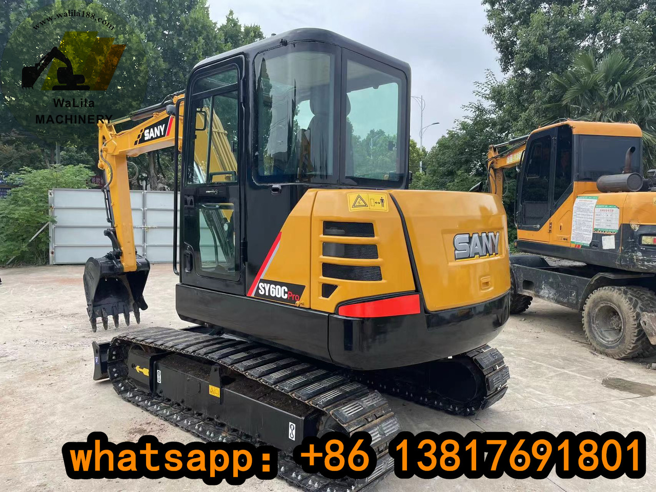 SANY SANY60C - Mini pelle: photos 5 SANY SANY60C - Mini pelle: photos 5