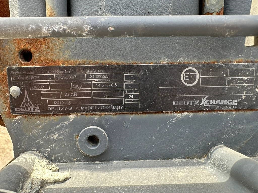 Deutz BF6M1015CP ENGINE - Moteur pour Engins de chantier: photos 5 Deutz BF6M1015CP ENGINE - Moteur pour Engins de chantier: photos 5