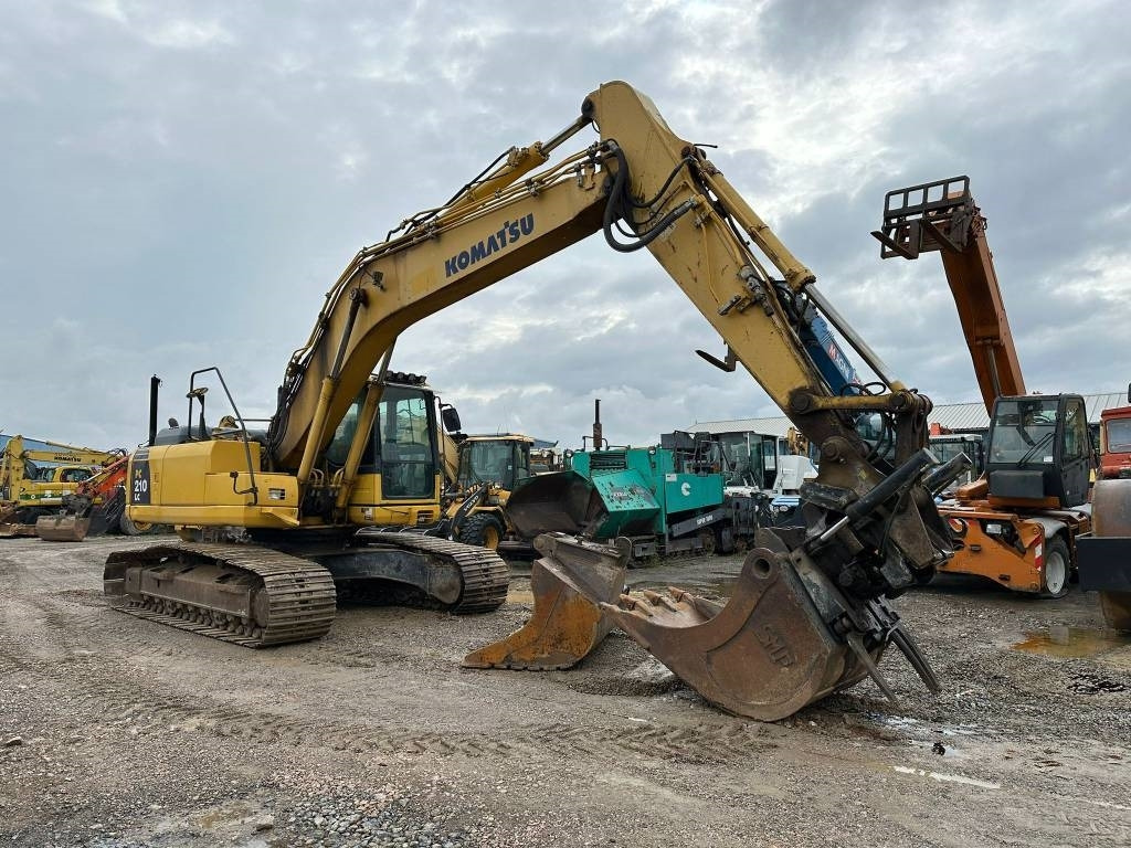 Komatsu PC 210 LC-8+Rototilt  - Pelle sur chenille: photos 1 Komatsu PC 210 LC-8+Rototilt  - Pelle sur chenille: photos 1