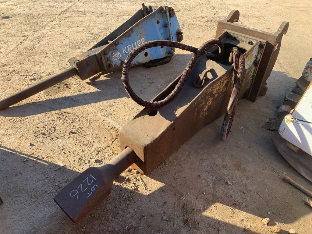 Krupp HM 500 - Marteau hydraulique pour Engins de chantier: photos 1 Krupp HM 500 - Marteau hydraulique pour Engins de chantier: photos 1