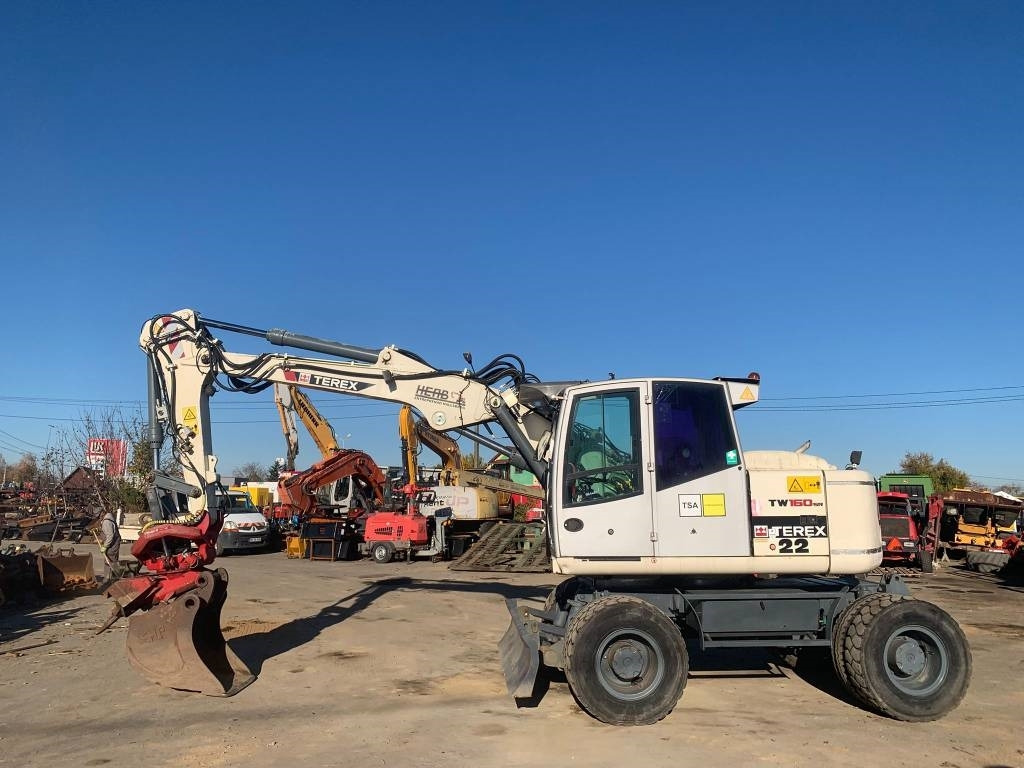 Terex TW160SR+Sandco Rototilt - Pelle sur pneus: photos 5 Terex TW160SR+Sandco Rototilt - Pelle sur pneus: photos 5