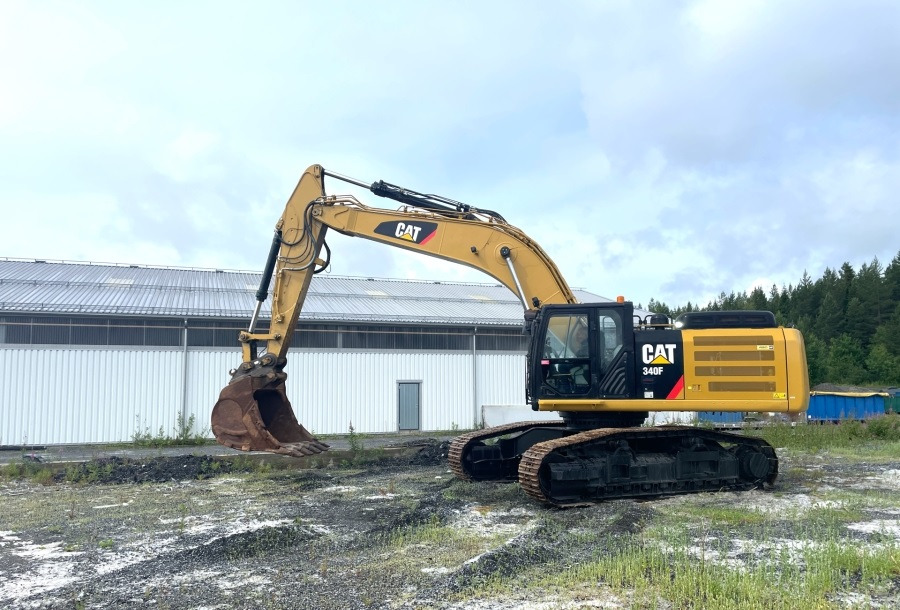 CATERPILLAR 340F - Pelle sur chenille: photos 1 CATERPILLAR 340F - Pelle sur chenille: photos 1