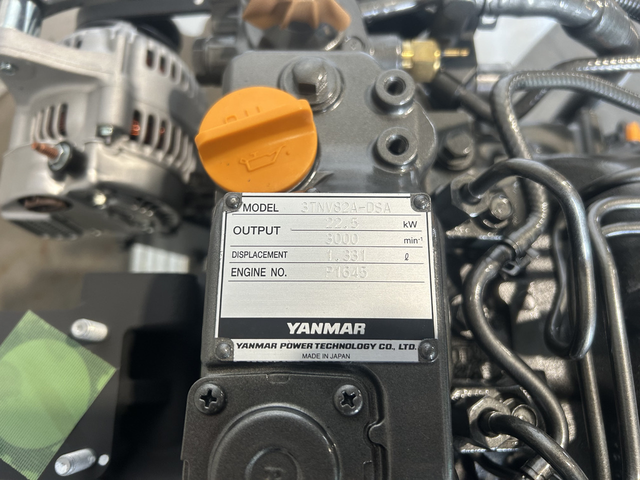 Moteur pour Pelle Yanmar 3TNV82A: photos 9