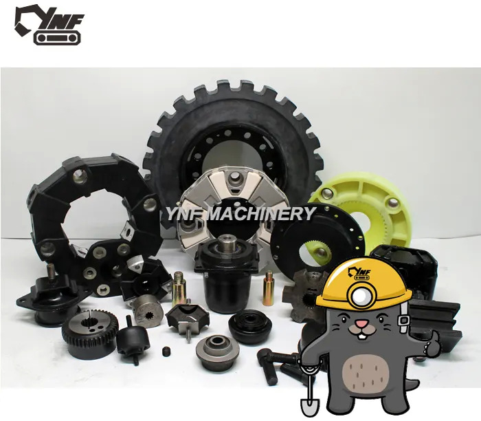 Embrayage et pièces neuf SK210-8 SK200-8 Excavator Hydraulic Pump Accessories Rubber Shock Absorbing Coupling Assembly: photos 6