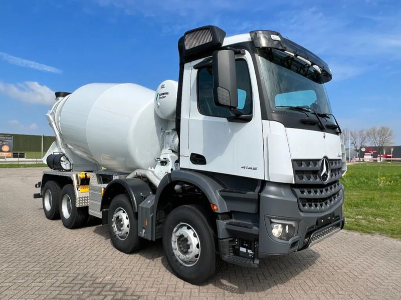 Camion malaxeur neuf Mercedes-Benz Arocs 4145-B 8x4 Stetter 10m3 Concrete Mixer - Euro 3 - NEW - 10 UNITS Ready for work!!: photos 7