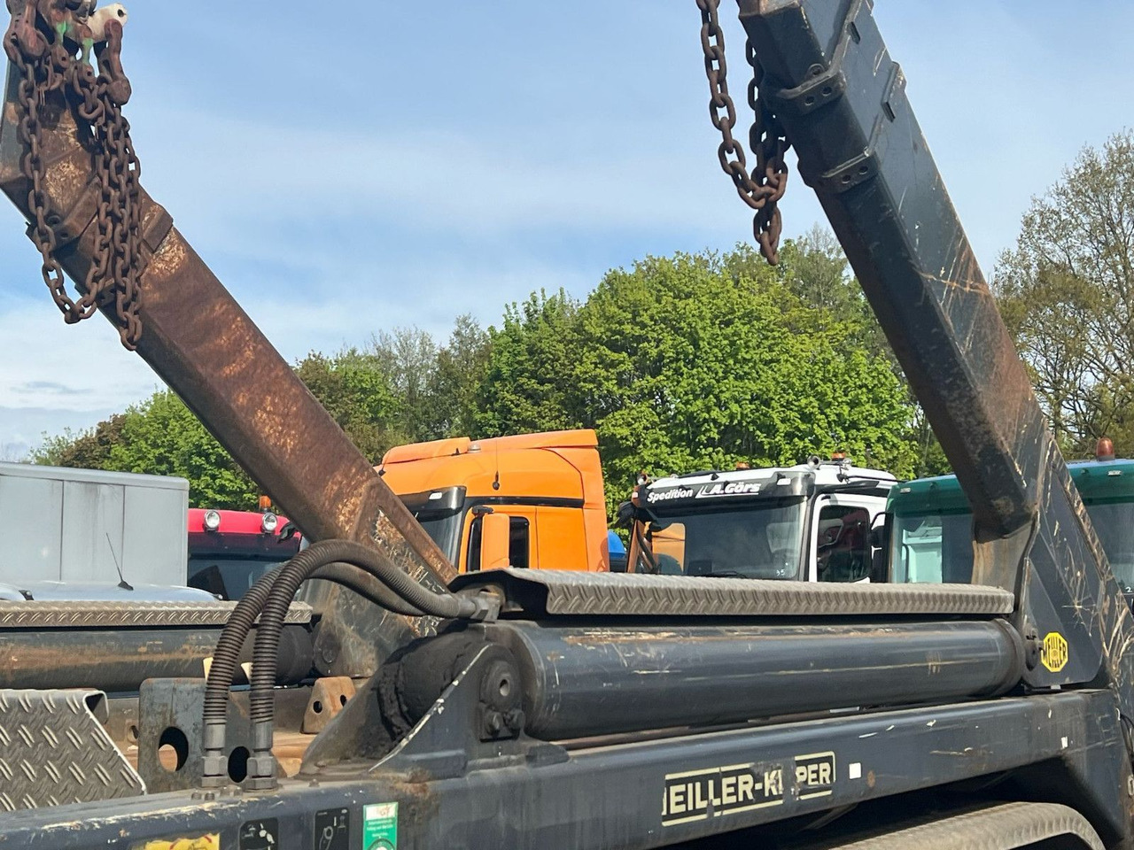Aufbau Absetzkipper für 3 Achser Fahrgestell - Ampliroll/ Multibenne système: photos 5 Aufbau Absetzkipper für 3 Achser Fahrgestell - Ampliroll/ Multibenne système: photos 5